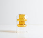 Home Decoration Accessories Nordic Ins Colourful Glass Transparent Vase Living Room Dining Table Dried Flowers Hydroponic Vases